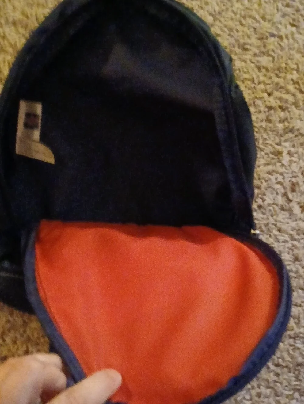 Spirit Navy Backpack with Red, Light Blue and White Star Accents